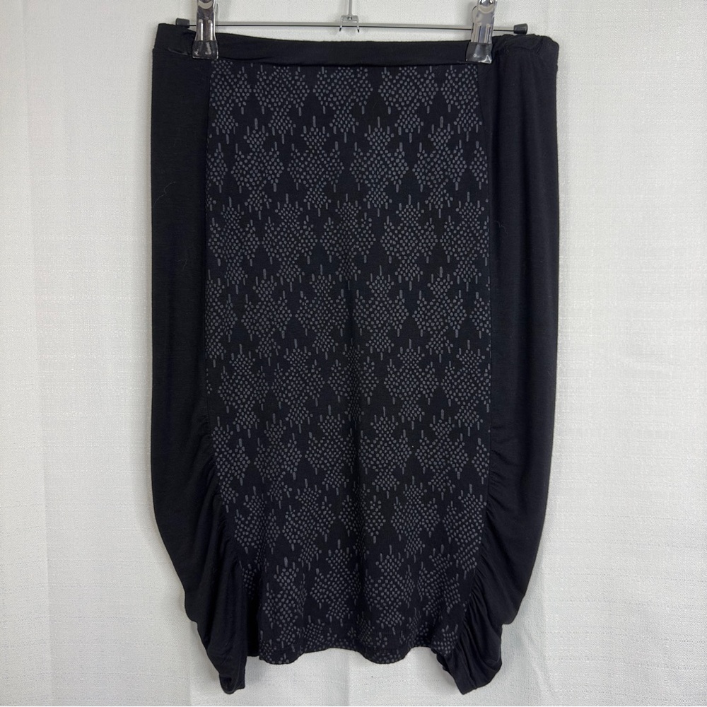 Stewart Brown paneled skirt y2k 2000 grunge indie sleaze neutral layering tumblr